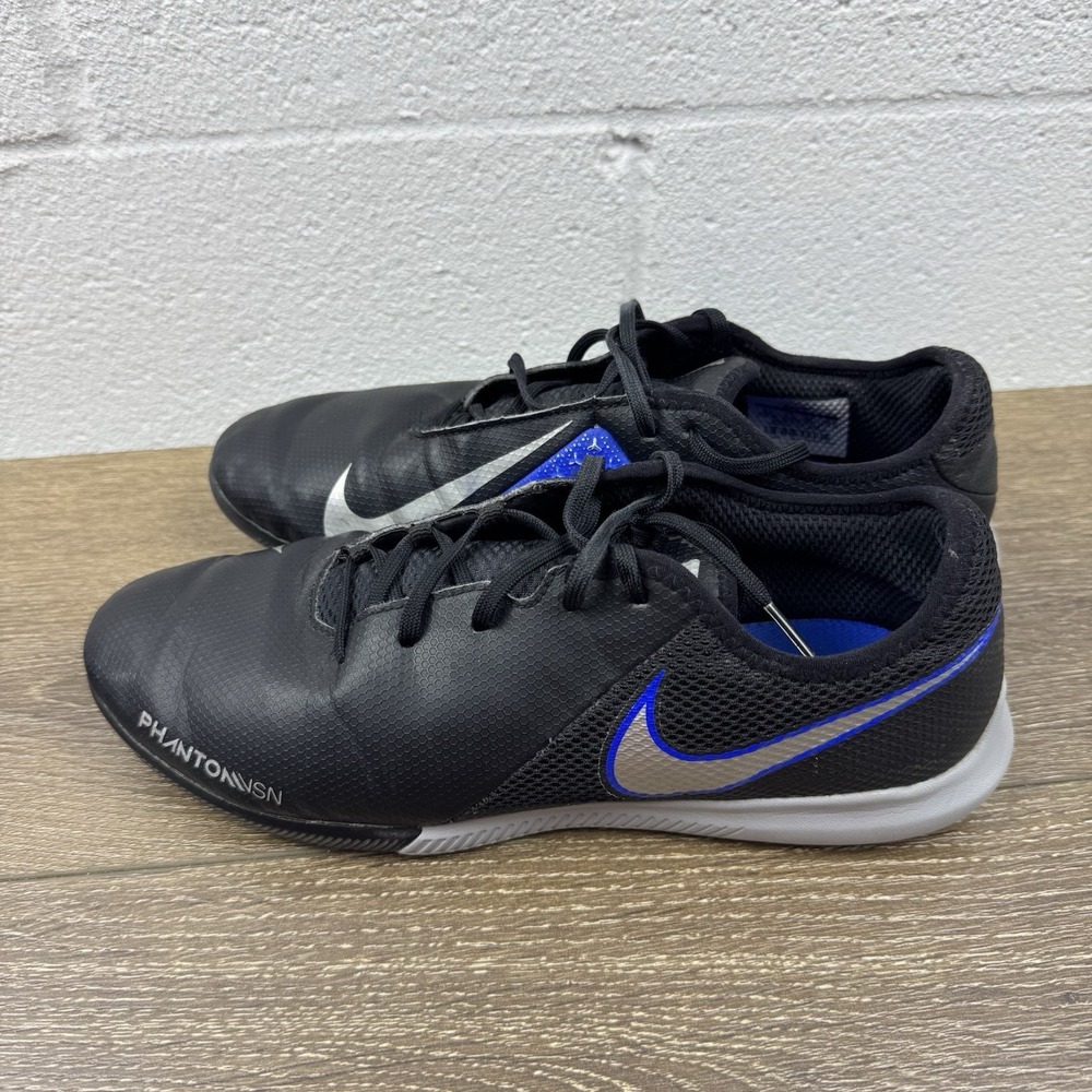 Nike Phantom Vision Academy IC Sport Shoes Sneakers Mens Sz 8.5 Black Soccer